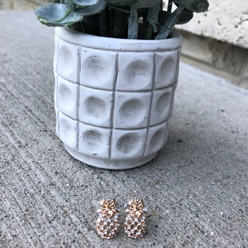 🍍Pineapple Earrings Gold Plated🍍